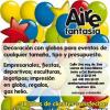 Foto de Decoracion con globos aire fantasia